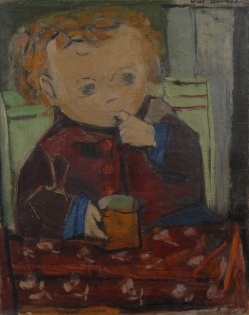 Will Barnet, Portrait of the Artist’s Son (Richard), circa 1940