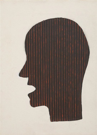 Gene Davis, Self Portrait, 1982