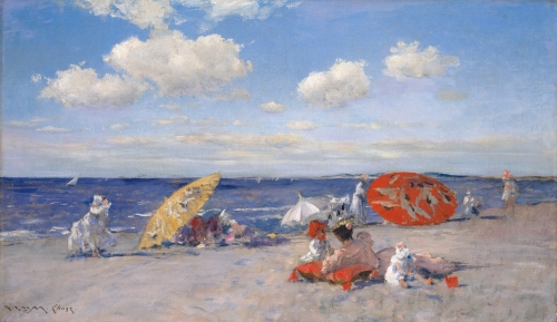 At the Seaside, ca. 1892