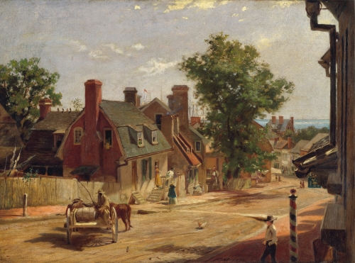 Old Annapolis, Francis Street, 1876