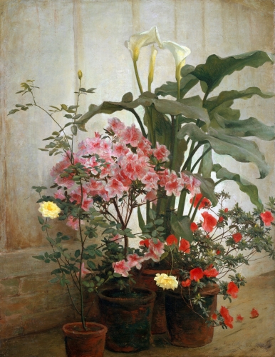Side of a Greenhouse, ca. 1870–80