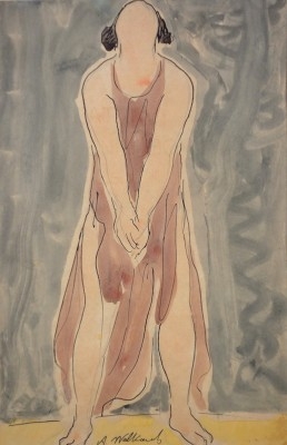 Isadora Duncan (Hands Clasped), circa 1915