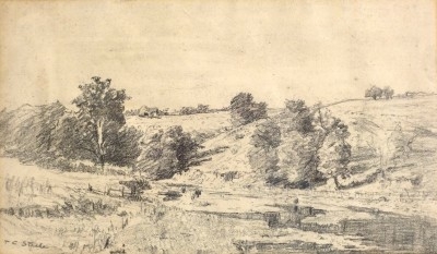 Hills of Brown County, Indiana, circa 1915