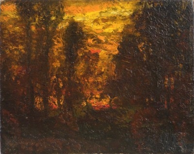Sunset, circa 1900