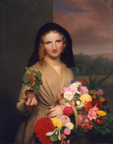 The Flower Girl, 1846