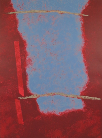 Theodoros Stamos, Infinity Field - Lefkada Series, 1972
